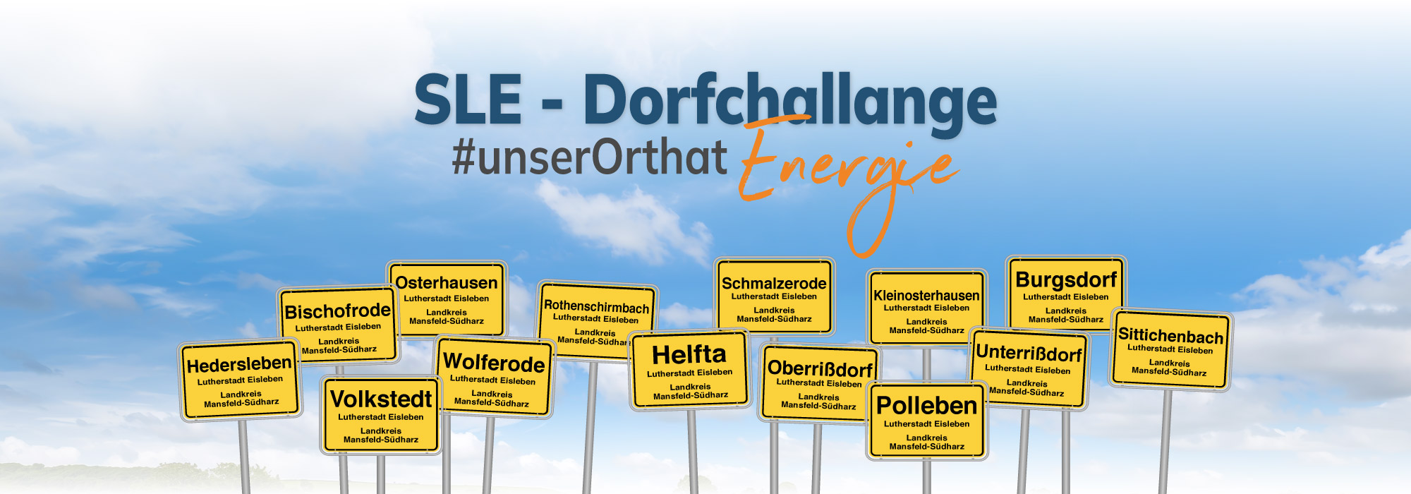 SLE-Dorfchallenge. Unser Dorf hat Energie.